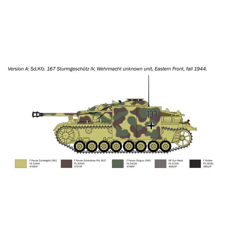 0223s - Sd.Kfz. 167 Sturmgeschütz IV